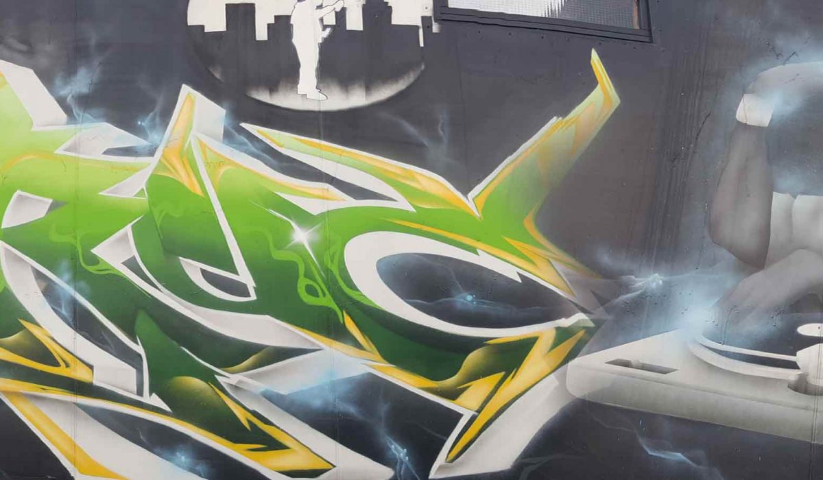 Graffiti-Auftragsarbeiten